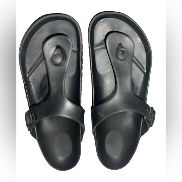 Birkenstock Gizeh Women’s Size 41 US 10.5 Black EVA Flip Flop Sandals Waterproof - Picture 1 of 10